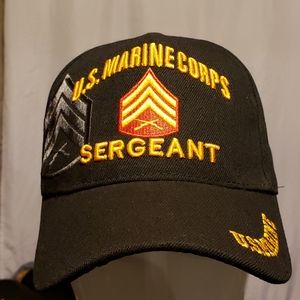Military U.S. MARINE CORPS SERGEANT HAT
